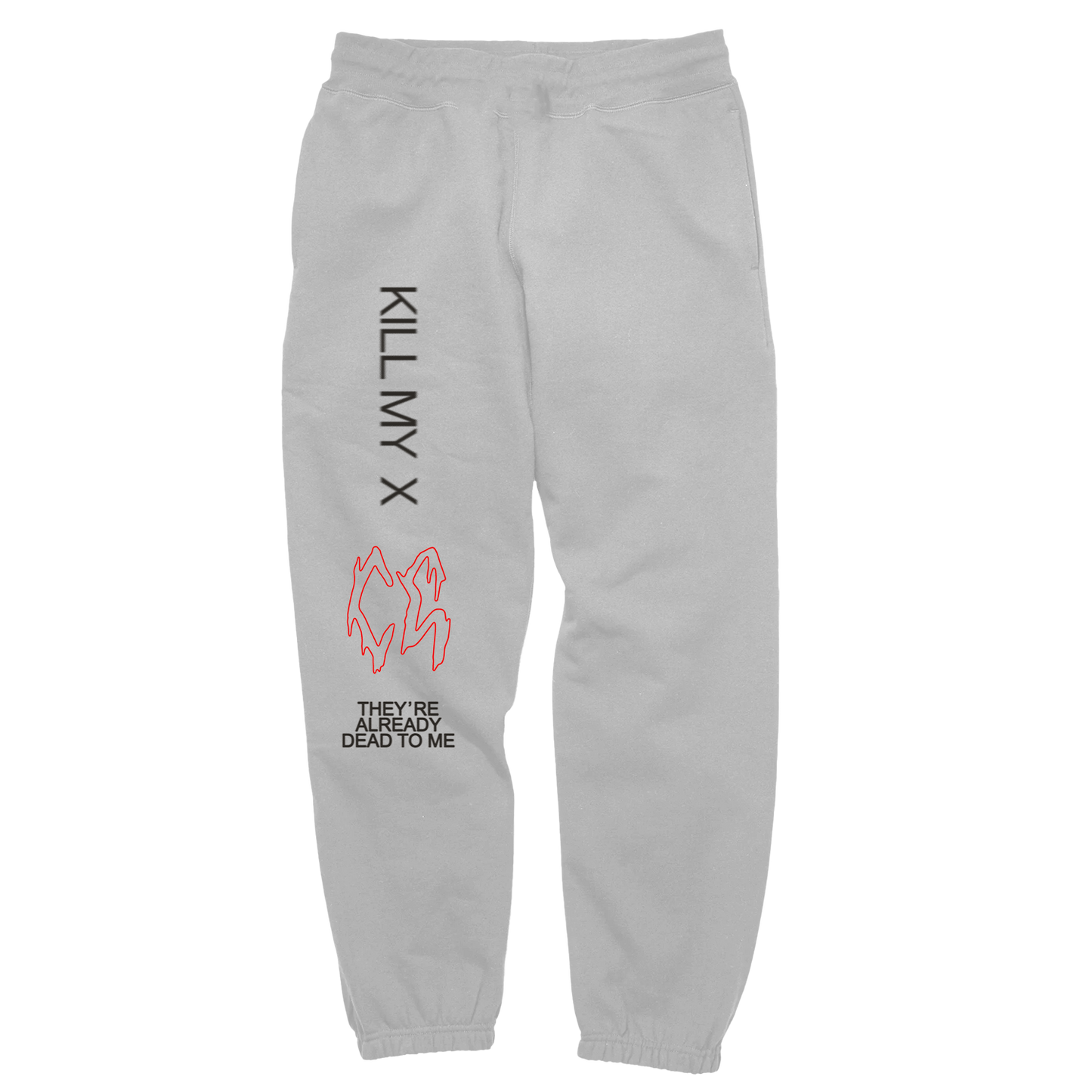 Say You Love Me Sweatpants - White