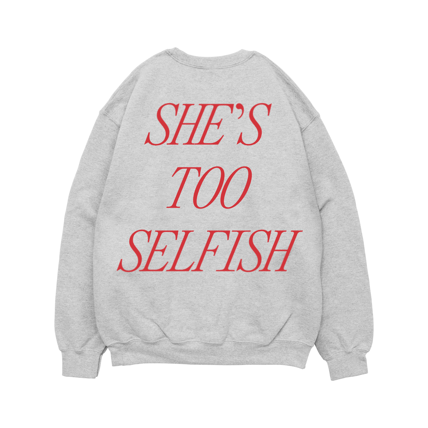 Say You Love Me Crewneck - White