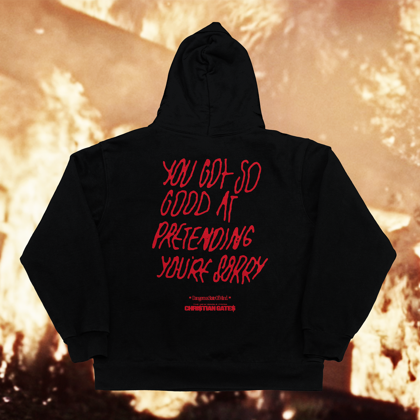 "Burning House" Hoodie - Premium