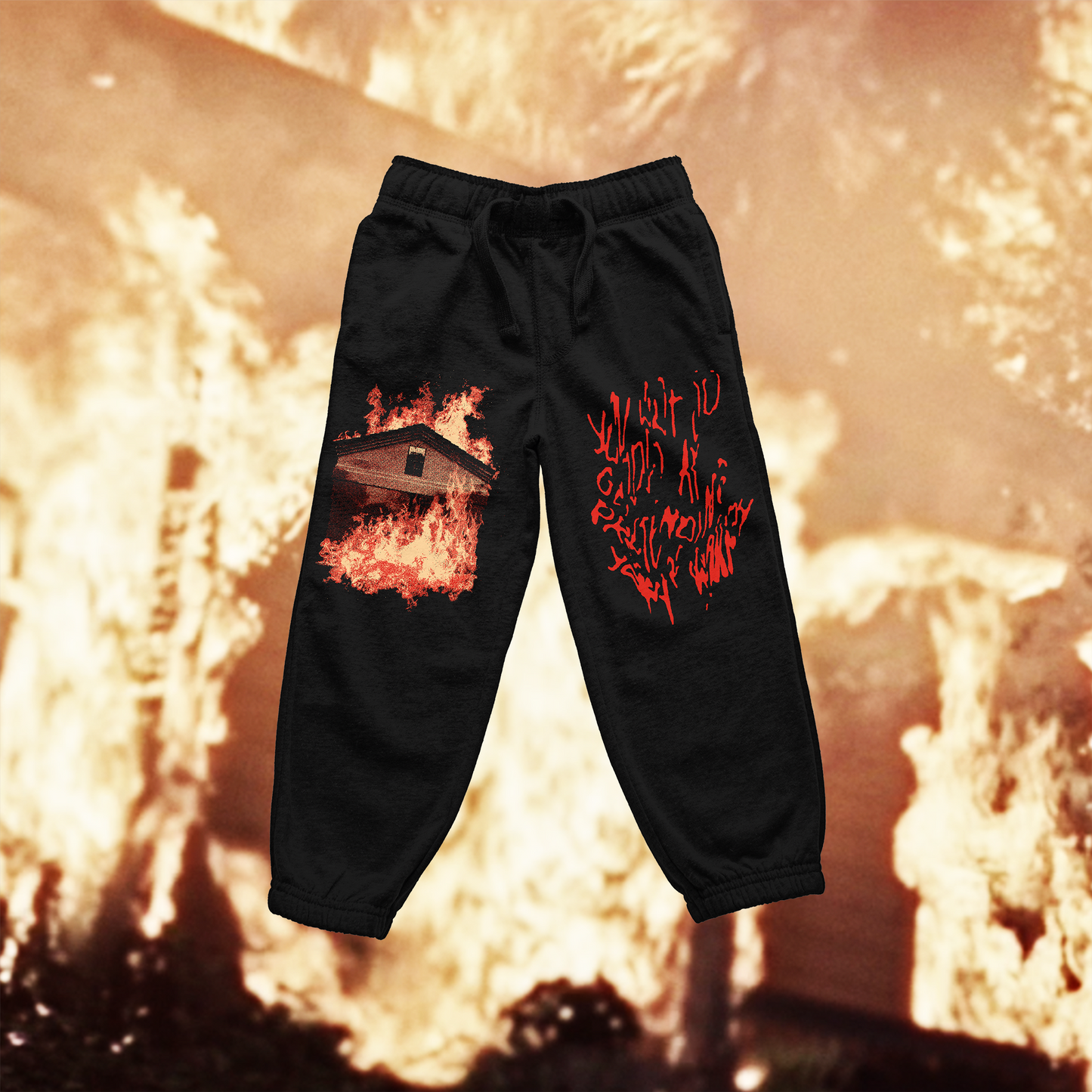 "Burning House" Sweats - Premium