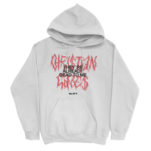 Say You Love Me Hoodie - White